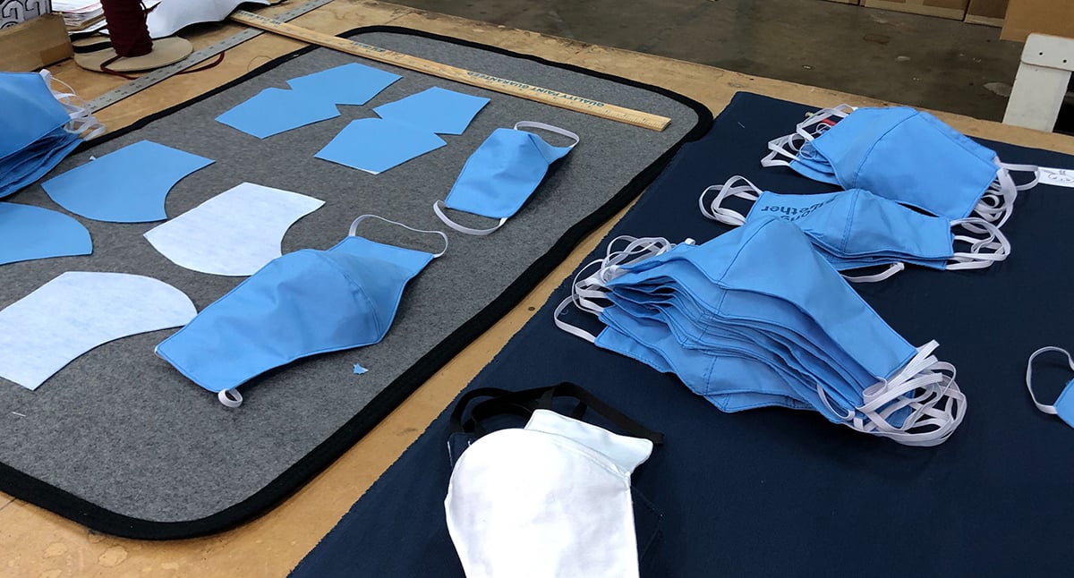 Balfour employees sew masks for Waco hospitals